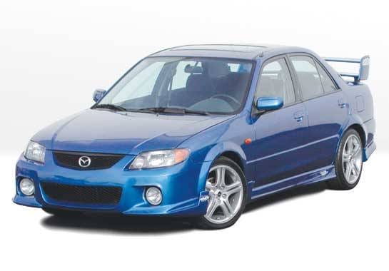 Mazda Protege VIS Racing Complete Body Kit - 4PC - 890692