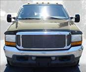 Ford Excursion AVS Hoodflector Shield - Smoke - 21208