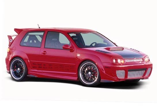 Volkswagen Golf GTI VIS Racing Extreme Flare Body Kit - 7PC - 890794