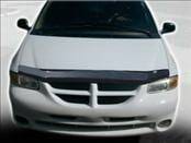 Dodge Caravan AVS Bugflector I Hood Shield - Smoke - 23131