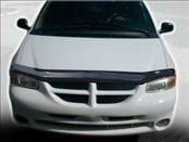 Plymouth Voyager AVS Bugflector II Hood Shield - Smoke - 25246