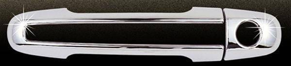 Hyundai Sonata Putco Door Handle Covers with Chrome Edging - 408604