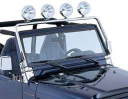 Rugged Ridge Full Frame Light Bar - Stainless Steel - 11138-01
