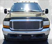 Ford Superduty AVS Bugflector I Hood Shield - Smoke - 25727