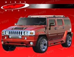Hummer H2 VIS Racing H2 JPC Aero Body Kit - Polyurethane - 10PC - 03HMH24DJPC-099P