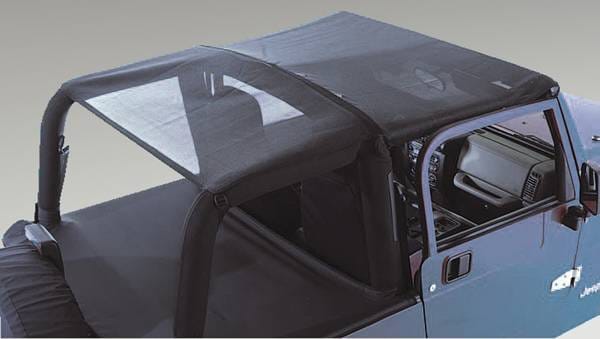 Rugged Ridge Mesh Header Roll Bar Top - Requires A Separate Windshield Header For Installation - 13578-01