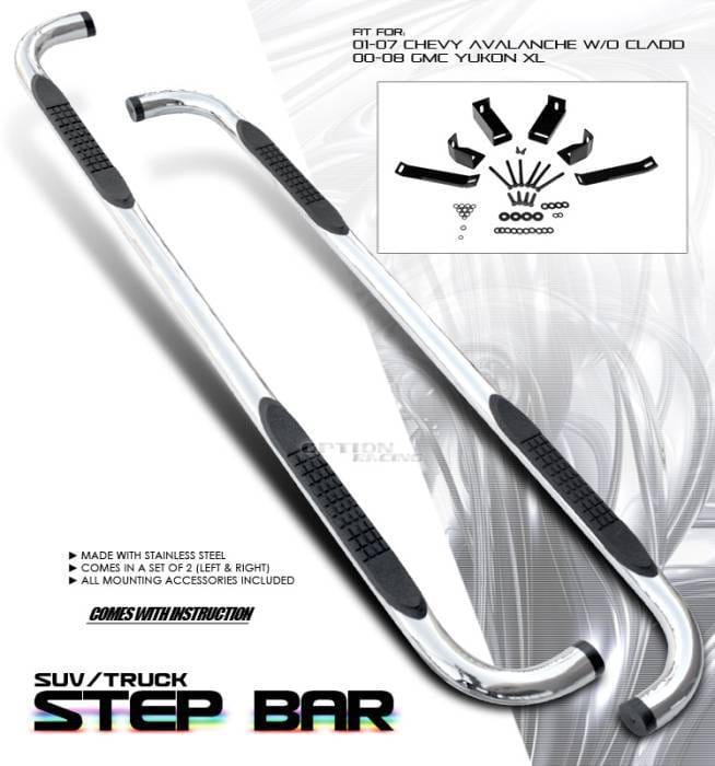 Chevrolet Avalanche Option Racing Side Step Bar - 30-15113