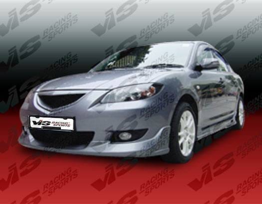 Mazda 3 4DR VIS Racing K Speed Full Body Kit - 04MZ34DKSP-099