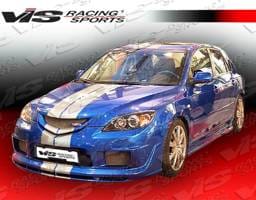 Mazda 3 4DR HB VIS Racing K Speed-2 Full Body Kit - 04MZ3HBKSP2-099