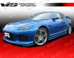 Mazda RX-8 VIS Racing Magnum Full Body Kit - Polyurethane - 04MZRX82DMAG-099P