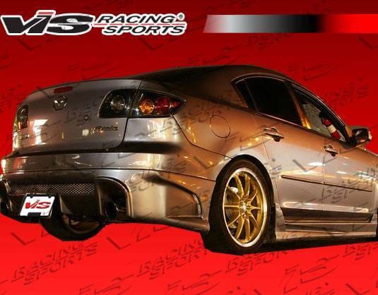 Mazda 3 4DR HB VIS Racing Laser Full Body Kit - 04MZ3HBLS-099 thumbnail 3