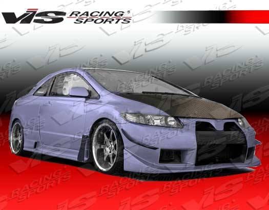 Honda Civic 2DR VIS Racing Wide body GT Full Body Kit - 06HDCVC2DWBGT-099