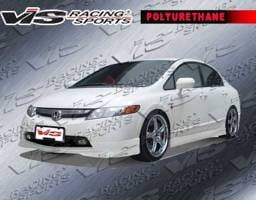 Honda Civic 4DR VIS Racing Techno R-1 Full Body Kit - 06HDCVC4DTNR1-099P