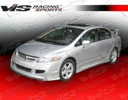 Honda Civic 4DR VIS Racing Techno R-2 Full Body Kit - 06HDCVC4DTNR2-099