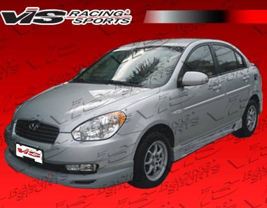Hyundai Accent 4DR VIS Racing V Spec Full Body Kit - 06HYACC4DVSC-099