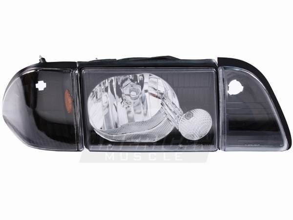 Ford Mustang Black Headlights - 42014