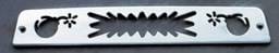 All Sales Third Brake Light Cover - Da Bomb Design - Brushed - 44001