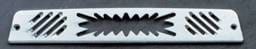 All Sales Third Brake Light Cover - Blast Design - Brushed - 44004