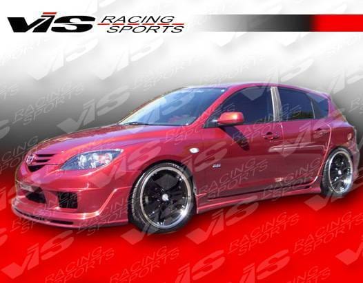 Mazda 3 4DR HB VIS Racing Fuzion Full Body Kit - 07MZ3HBFUZ-099