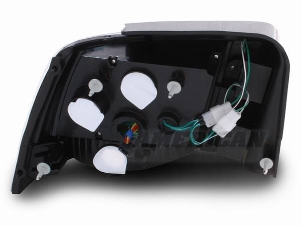 Ford Mustang Black 3-Light LED Taillights - 49045 thumbnail 2