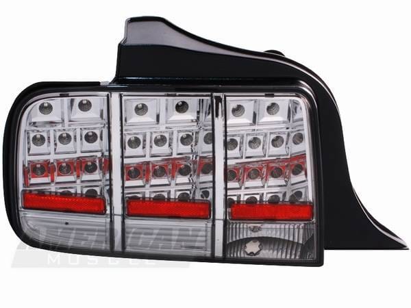 Ford Mustang Smoked LED Taillights - 49030