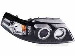 Ford Mustang Black Dual Halo Projector Headlights - LED - 49113