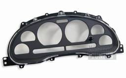 Ford Mustang Black Instrument Bezel & Clear Lens - 50016