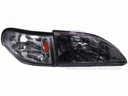 Ford Mustang Black Headlights - 49050