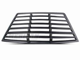 Ford Mustang Textured ABS Rear Window Louvers - 75004