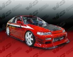 Honda CRX VIS Racing TNR Flared Full Body Kit - 88HDCRXHBTRF-099