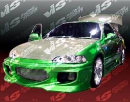 Honda Civic 2DR VIS Racing GT Bomber Full Body Kit - 92HDCVC2DGB-099