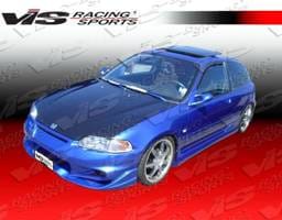 Honda Civic 2DR VIS Racing Invader-6 Full Body Kit - 92HDCVC2DINV6-099