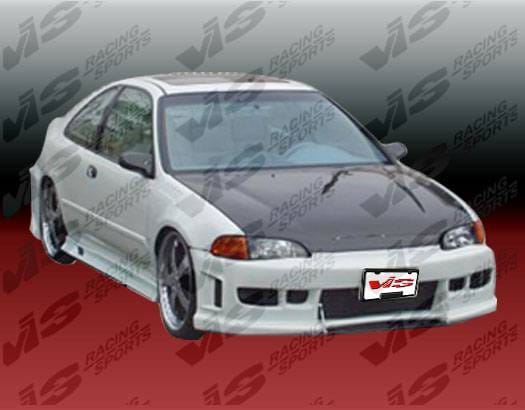 Honda Civic 2DR VIS Racing Z1 boxer Full Body Kit - 92HDCVC2DZ1-099