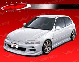 Honda Civic HB VIS Racing JPC Type A Full Body Kit - 92HDCVCHBJPCA-099