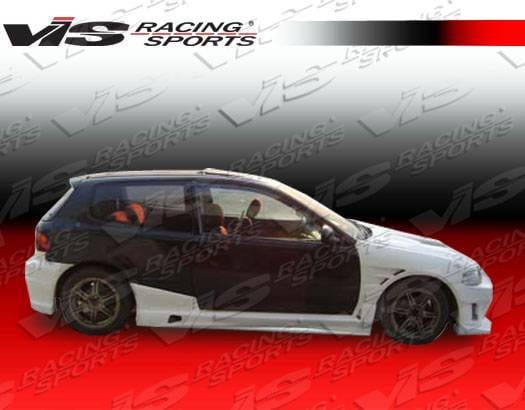 Honda Civic HB VIS Racing J Speed Full Body Kit - 92HDCVCHBJSP-099