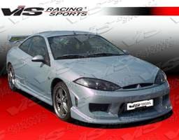 Mercury Cougar VIS Racing Invader Side Skirts - 99MYCOU2DINV-004
