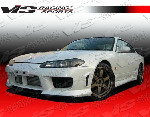 Nissan Silvia VIS Racing Techno R Side Skirts - 99NSS152DTNR-004