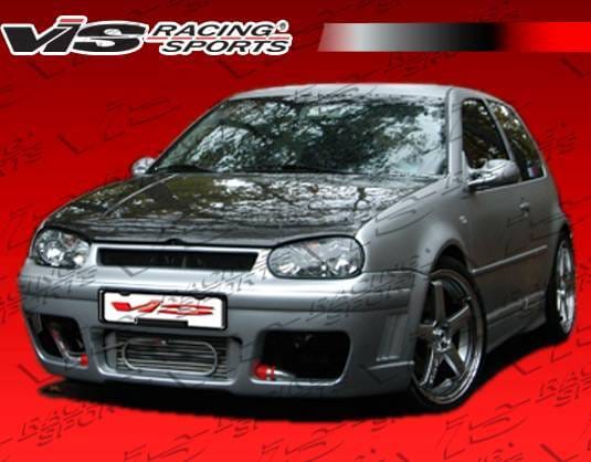 Volkswagen Golf VIS Racing R Tech Side Skirts - 99VWGOF2DRTH-004