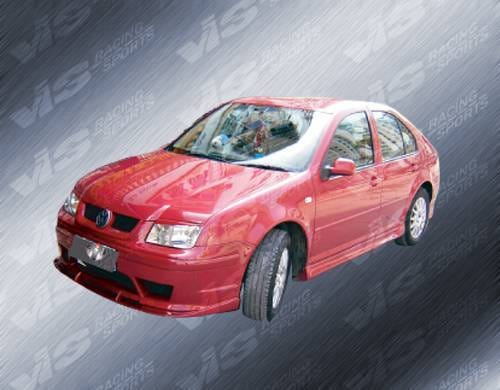 Volkswagen Jetta VIS Racing Rabiat Side Skirts - 99VWJET4DRAB-004