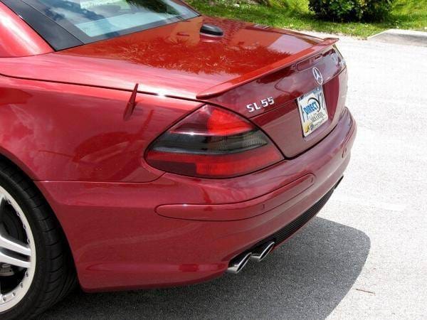 Rear Lip Spoiler Painted 590 Red
