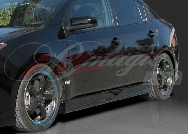 Nissan Sentra BMagic Pulse Style Side Skirts - NS07BMIMPSS