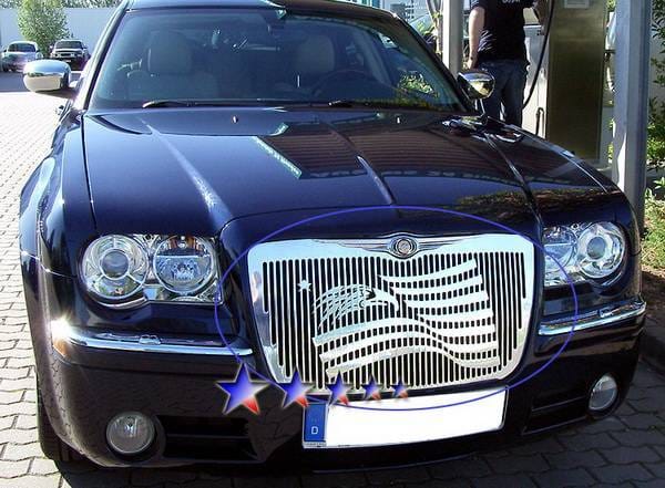 Chrysler 300 APS Symbolic Grille - Upper - Aluminum - R25300B