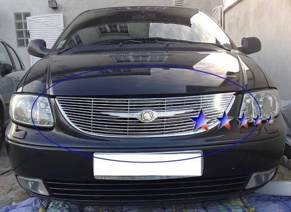 Chrysler Town Country APS Billet Grille - Upper - Aluminum - R65314A