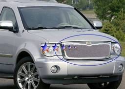 Chrysler Aspen APS Wire Mesh Grille - Upper - Stainless Steel - R76527T