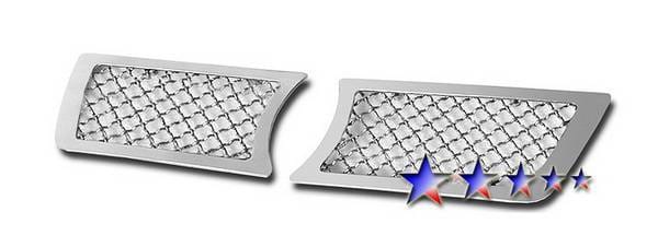 Chrysler 300 APS Wire Mesh Grille - Bumper - Stainless Steel - R75309S thumbnail 2