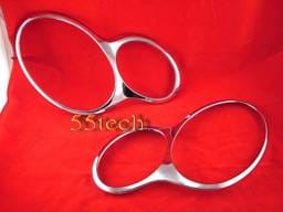 C Class W203 Trim Headlight Rings