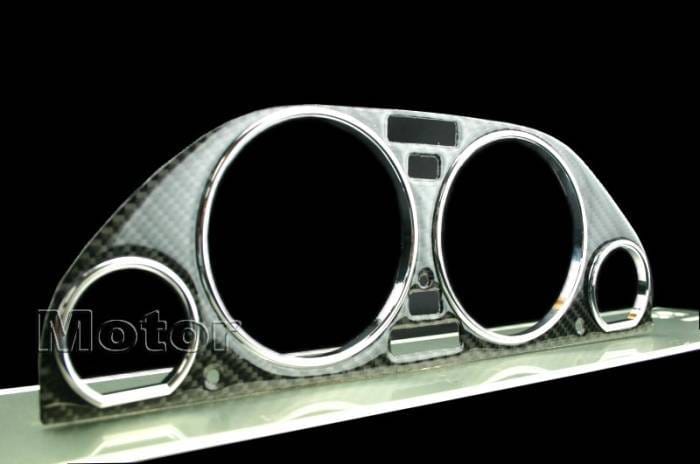 E32 E34 Carbon Fiber Bezel with Rings