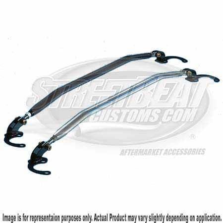 Polished Aluminum Alloy Rear Strut Tower Brace - 1804