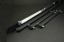 Honda Fit Weapon R Rear Trunk Strut Tower Cage Bars - 4 PC - 980-111-105
