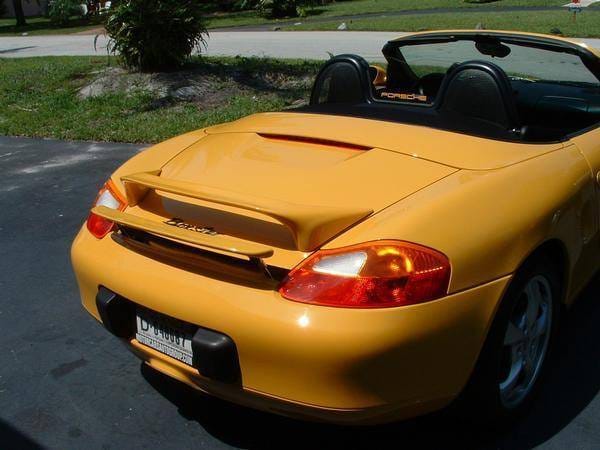 Dual Wing Spoiler PAINTED SET